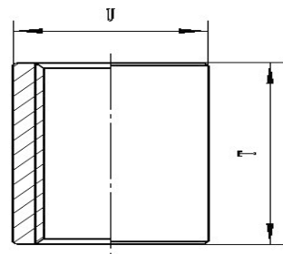 Stainless Steel Threaded Socket